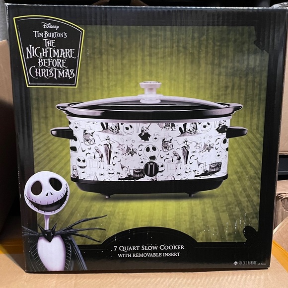 The Nightmare Before Christmas Characters 7-Quart Slow Cooker Crockpot BNIB Pot - Picture 8 of 9